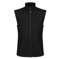 Kurtka Softshell Z Recyklingu Dla Dorosłych Unisex Honestly Made. Czarne kurtki przejściowe sportowe Regatta, xl, bez wzorów, z softshellu, bez kaptura, trekkingowe. Za 156.99 zł.