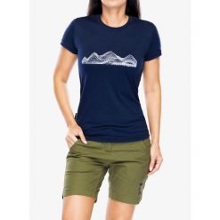 Koszulka merino damska Sensor Merino Active PT Tee SS. Niebieskie t-shirty sportowe Sensor, bez wzorów, bez ramiączek. Za 272.99 zł.