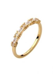 Elli PREMIUM Pierścionek z Kamieniami Damski Topaz Szlif Bagietkowy Szlif Diamentowy Białe 925 Sterling Silver Stroje Wieczorowe Pierścionki 1 ct. Białe pierścionki Elli PREMIUM, z topazem, srebrne. Za 263.99 zł.
