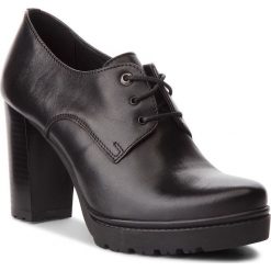 Półbuty LASOCKI KAMELIA-02. Czarne półbuty wsuwane Lasocki, bez wzorów, ze skóry, bez obcasa. Za 229.99 zł.