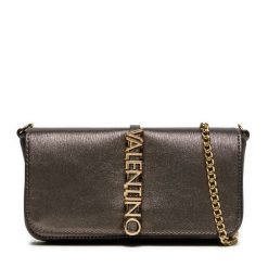 Torebka Valentino. Brązowe kopertówki Valentino, bez wzorów, wizytowe, bez dodatków. Za 289.99 zł.