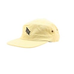 Dorosły Rowery Górskie Czapka z Daszkiem Casquette Title Five Panel. Żółte czapki z daszkiem TITLE, na lato, bez wzorów, z bawełny, eleganckie. Za 239.50 zł.