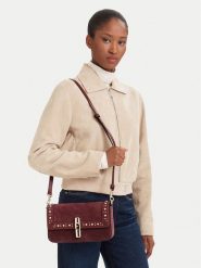 Furla Torebka Iride S WB02206 BX4597 CN 4991S Bordowy. Czerwone listonoszki Furla, bez wzorów, ze skóry, bez dodatków. Za 1,664.00 zł.