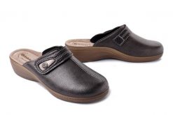 INBLU LY-61 045 szary, kapcie damskie. Szare kapcie Inblu, bez wzorów. Za 80.99 zł.