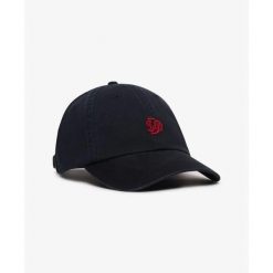 Damska czapka z daszkiem Superdry Sd Embroidered. Niebieskie czapki z daszkiem Superdry, bez wzorów, klasyczne. Za 144.10 zł.