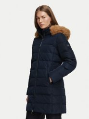 Tommy Hilfiger Kurtka zimowa Heritage Tyra WW0WW51563 Granatowy Regular Fit. Niebieskie kurtki Tommy Hilfiger, na zimę, m, bez wzorów, bez kaptura. Za 1,499.00 zł.