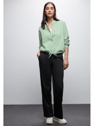 Cecil Bluzka w kolorze jasnozielonym rozmiar: 38. Zielone bluzki Cecil, bez wzorów, bez kołnierzyka, bez ramiączek. Za 127.65 zł.