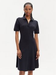 Tommy Hilfiger Sukienka letnia WW0WW41567 Granatowy Regular Fit. Niebieskie sukienki Tommy Hilfiger, xs, bez wzorów, z bawełny, bez kołnierzyka, bez ramiączek. Za 379.99 zł.