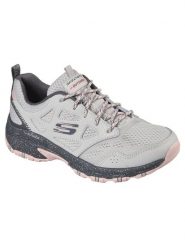 Buty Kobieta Skechers Hillcrest Pure Escapa szary. Szare buty trekkingowe Skechers, z materiału, bez zapięcia. Za 269.99 zł.