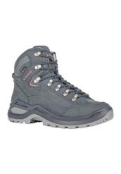 Buty trekkingowe damskie Lowa Renegade Evo Mid Gtx. Czerwone trekkingi Lowa, bez wzorów, z materiału, za kostkę, bez zapięcia. Za 1,057.90 zł.