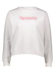 Pepe Jeans Bluza w kolorze białym rozmiar: L. Białe bluzy Pepe Jeans, l, bez wzorów, z jeansu, bez ramiączek, bez kaptura. Za 112.95 zł.