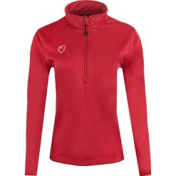 Damska Bluza z Kapturem 1/4 Zip Scarlet Red - Idealne Dopasowanie 2XS. Czerwone bluzy z kapturem POWERLAYER, xs, bez wzorów, z polaru, z kapturem. Za 139.99 zł.