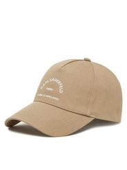 KARL LAGERFELD Czapka z daszkiem A1W33201 Beżowy. Brązowe czapki z daszkiem KARL LAGERFELD, bez wzorów, z bawełny. Za 229.99 zł.