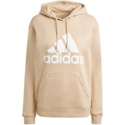 Bluza damska adidas Essentials Big Logo Regular Fleece Hoodie. Białe bluzy adidas, m, bez wzorów, bez ramiączek, bez kaptura. Za 219.00 zł.