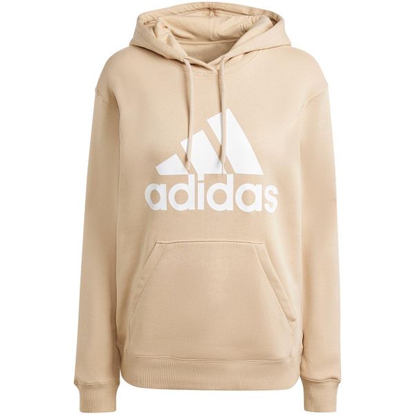 Bluza damska adidas Essentials Big Logo Regular Fleece Hoodie. Białe bluzy adidas, m, bez wzorów, bez ramiączek, bez kaptura. Za 212.00 zł.