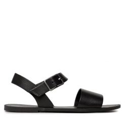 Sandały Vagabond Shoemakers. Czarne sandały Vagabond Shoemakers, bez wzorów, bez obcasa, na płaskiej podeszwie, bez zapięcia. Za 429.99 zł.