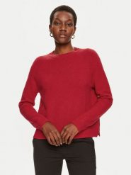 Boss Sweter Febisan 50478315 Czerwony Regular Fit. Czerwone swetry Boss, s, bez wzorów, z wełny, bez ramiączek. Za 449.99 zł.