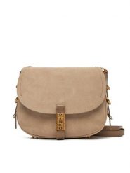 PINKO Torebka Saddle Classic PE 25 PLTT 103830 A29N Beżowy. Brązowe listonoszki Pinko, bez wzorów, ze skóry, bez dodatków. Za 2,099.00 zł.
