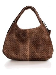 Lucca Baldi Skórzany shopper bag "Pitigliano" w kolorze brązowym - 41 x 34 x 30 cm rozmiar: onesize. Brązowe shopper bag Lucca Baldi, bez wzorów, z materiału, na ramię, bez dodatków. Za 404.95 zł.