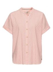Camel Active Bluzka w kolorze jasnoróżowym rozmiar: S. Różowe bluzki Camel Active, s, bez wzorów, bez kołnierzyka, bez ramiączek. Za 149.31 zł.