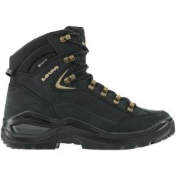 Buty trekkingowe damskie Lowa Renegade Evo GTX Mid. Brązowe trekkingi Lowa, bez wzorów, z materiału, za kostkę, bez zapięcia, trekkingowe. Za 1,004.86 zł.