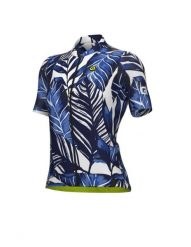 Koszulka rowerowa damska Alé Cycling PR-S Leaf. Białe t-shirty sportowe ALÉ CYCLING, l, bez wzorów, z materiału, bez ramiączek, rowerowe. Za 467.99 zł.