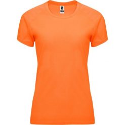 Damska Koszulka Sportowa Z Krótkim Rękawem Bahrain. Brązowe t-shirty sportowe ROLY, m, bez wzorów, bez ramiączek, trekkingowe. Za 25.99 zł.