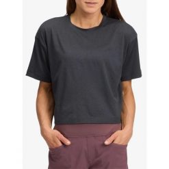 Koszulka szybkoschnąca damska Black Diamond Circuit SS Tee. Czarne t-shirty sportowe Black Diamond, bez wzorów, bez ramiączek. Za 188.99 zł.