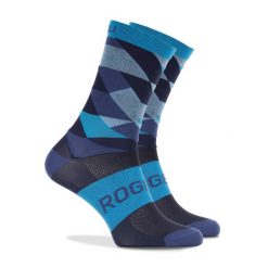 Stylowe funkcjonalne skarpetki Rogelli SCALE 14. Czerwone skarpetki Rogelli, bez wzorów. Za 74.00 zł.