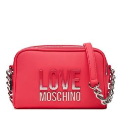 Torebka LOVE MOSCHINO. Czerwone listonoszki Love Moschino, bez wzorów, bez dodatków. Za 959.99 zł.