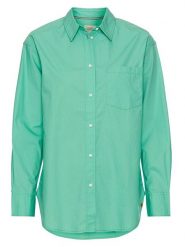 Camel Active Koszula w kolorze zielonym rozmiar: L. Zielone koszule Camel Active, l, bez wzorów, z bawełny, bez kołnierzyka, bez ramiączek. Za 153.34 zł.
