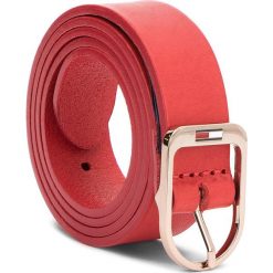 Pasek Damski TOMMY JEANS - Tjw Flag Belt 2.5 AW0AW05896 75 614. Czerwone paski Tommy Jeans, w paski, z jeansu. W wyprzedaży za 139.00 zł.