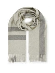 Lanerossi Kaszmirowy szal "Senna" w kolorze zielonym - 190 x 35 cm rozmiar: onesize. Zielone szaliki i kominy Lanerossi, bez wzorów, z kaszmiru. Za 282.99 zł.