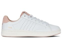 Buty sportowe LOZAN KLUB LTH (97263-190-M). Białe buty treningowe K-SWISS, bez wzorów, bez zapięcia, na fitness i siłownię. Za 179.00 zł.