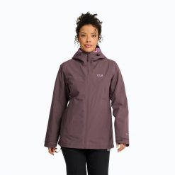 Kurtka 3w1 damska Jack Wolfskin Moonrise 2 3IN1. Fioletowe kurtki Jack Wolfskin, m, bez wzorów, z materiału, bez kaptura. Za 1,059.00 zł.