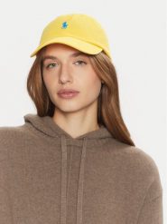 Polo Ralph Lauren Czapka z daszkiem 211912843005 Żółty. Żółte czapki z daszkiem Polo Ralph Lauren, bez wzorów, z bawełny. Za 249.99 zł.
