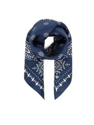 Weekend Max Mara Chusta Siam 2525546054 Granatowy. Niebieskie chusty Weekend Max Mara, bez wzorów, z jedwabiu. Za 459.99 zł.