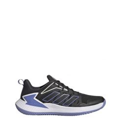 Damskie buty do tenisa z gliny adidas Defiant Speed. Białe buty do biegania adidas, bez wzorów, bez zapięcia, do biegania. W wyprzedaży za 426.15 zł.