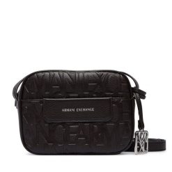 Torebka Armani Exchange. Brązowe listonoszki Armani Exchange, bez wzorów, bez dodatków. Za 479.99 zł.