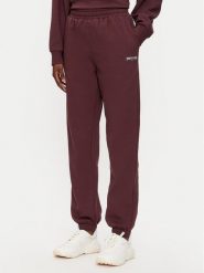 Athlecia Spodnie dresowe Giannis W Sweat EA243382 Bordowy Regular Fit. Czerwone spodnie dresowe Athlecia, bez wzorów, z bawełny. Za 49.99 zł.