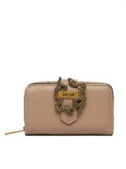 Just Cavalli Portfel 81RA5PA4 ZSA89 Brązowy jasny. Brązowe portfele Just Cavalli, bez wzorów, ze skóry. Za 389.99 zł.