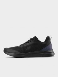 4F Buty sportowe CIRCLE damskie - czarne 38. Czarne buty sportowe lifestyle 4f, bez wzorów, z tworzywa sztucznego, bez zapięcia. Za 249.99 zł.