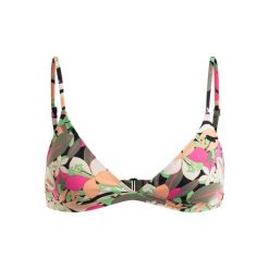 Trójkątny stanik bikini PRINTED BEACH CLASSICS Czarny Kobiety. Czarne bikini Roxy, bez wzorów, z elastanu. Za 129.00 zł.
