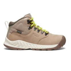 Buty trekkingowe damskie Keen Nxis Evo Wp Mid wysokie. Brązowe buty trekkingowe Keen, bez zapięcia. W wyprzedaży za 516.35 zł.