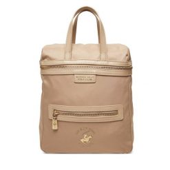 Plecak Beverly Hills Polo Club. Brązowe plecaki Beverly Hills Polo Club, bez wzorów, bez dodatków. Za 129.99 zł.