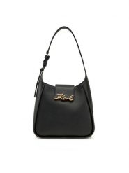 KARL LAGERFELD Torebka A1W30434 Czarny. Czarne torebki klasyczne KARL LAGERFELD, bez wzorów, ze skóry, bez dodatków. Za 1,299.00 zł.