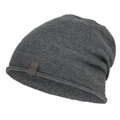 Czapka Lifestyle knitted Lekey przejściowa. Szare czapki zimowe Buff, bez wzorów, sportowe. Za 105.35 zł.