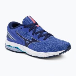 Buty do biegania damskie Mizuno Wave Prodigy 5. Czarne buty do biegania Mizuno, bez wzorów, bez zapięcia, do biegania, mizuno wave. Za 529.99 zł.