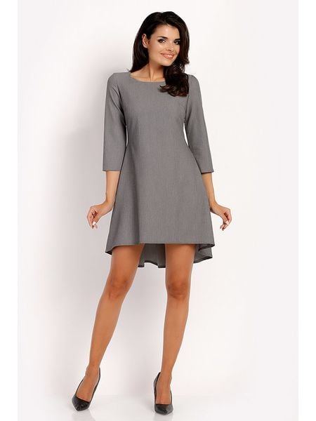 Lou-Lou Sukienka w kolorze szarym rozmiar: S. Szare sukienki Lou-Lou, s, bez wzorów, bez kołnierzyka, bez ramiączek, mini. Za 41.79 zł.