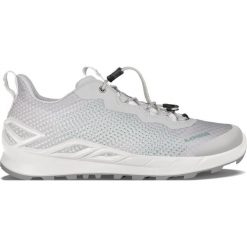 Buty trekkingowe damskie Lowa Merger Low Gtx. Białe buty trekkingowe Lowa, bez wzorów, z gumy, bez zapięcia, trekkingowe. Za 638.25 zł.
